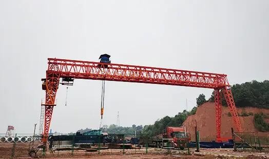如何計算起重龍門吊到路面具體相對高度？